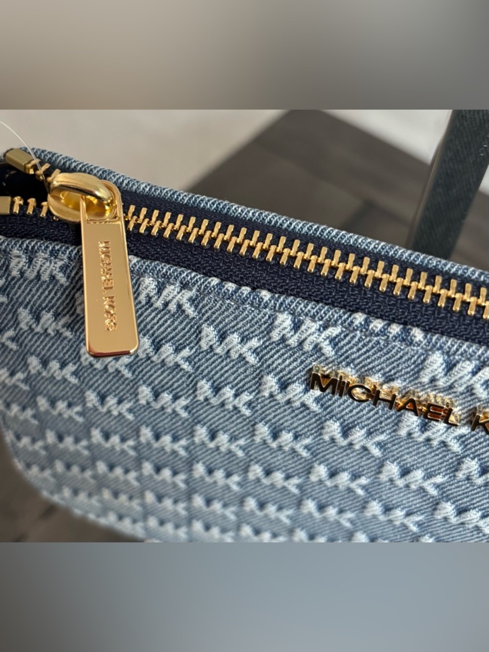 Michael Kors Chain Pouchette Shoulder Bag - Picture 6 of 12